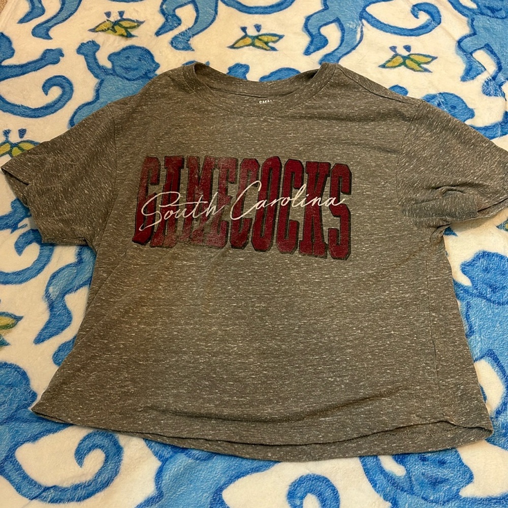 South Carolina Gamecoks cropped t-shirt